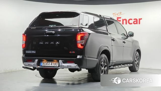Ssangyong The New Rexton Sports Cannes 2022 Черный из Кореи