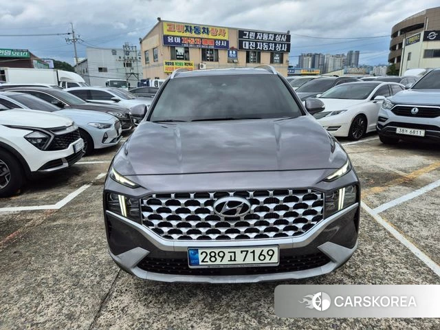 Hyundai The New Santa Fe 2021 Серый из Кореи
