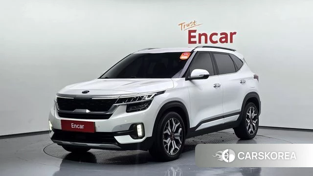 Kia Seltos 2021 Белый из Кореи
