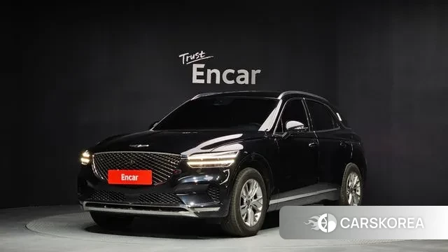 Genesis GV70 2022 Черный из Кореи