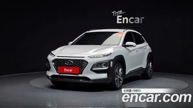 Hyundai Kona 2019 Белый из Кореи