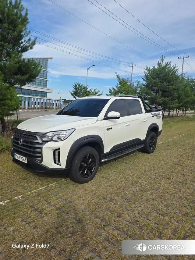 Ssangyong The New Rexton Sport 2023 Белый из Кореи