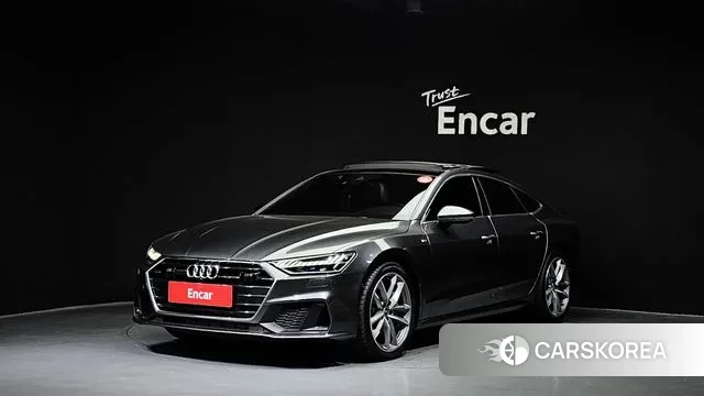 Audi A7 (4K) 2021 Серый из Кореи