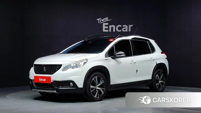 Peugeot 2008 2018 Белый из Кореи
