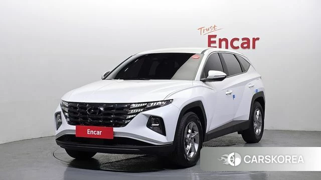 Hyundai Tucson (NX4) 2021 Белый из Кореи