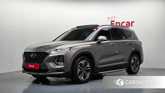 Hyundai Santa Fe TM 2018 Песочный из Кореи