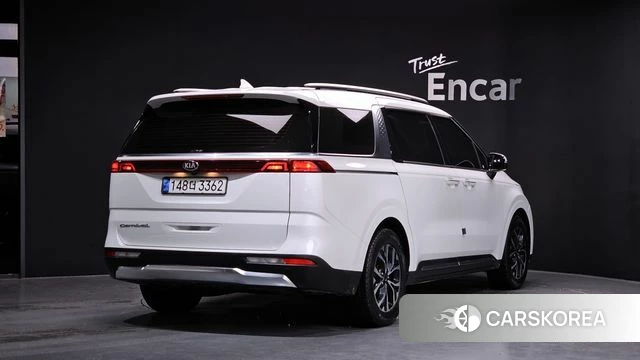 Kia Carnival 4th generation 2020 Белый из Кореи