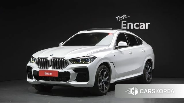 BMW X6 (G06) 2022 Белый из Кореи