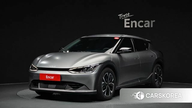 Kia EV6 2023 Серебристо-серый из Кореи