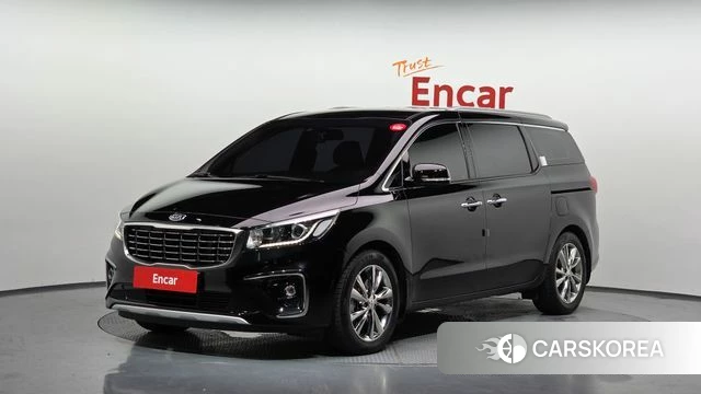 Kia The New Carnival 2018 Черный из Кореи