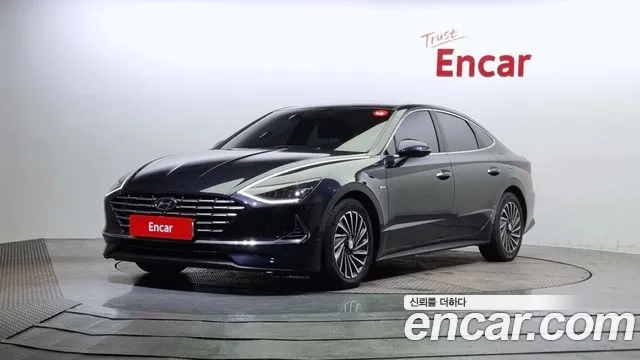 Hyundai Sonata Hybrid (DN8) 2019 Синий из Кореи