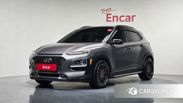 Hyundai Kona 2018 Серебристо-серый из Кореи