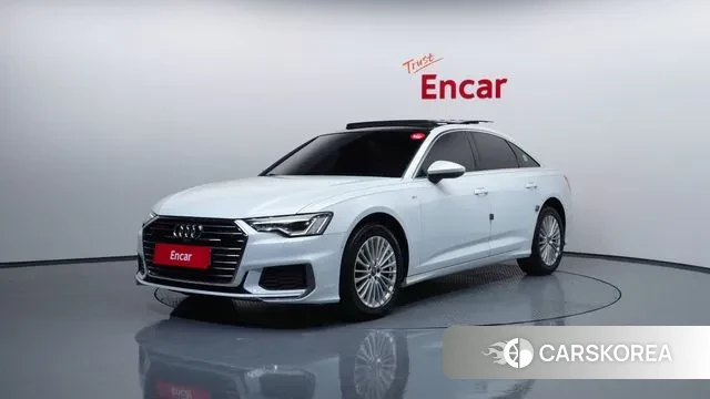 Audi A6 (C8) 2020 Белый из Кореи