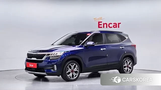 Kia Seltos 2020 Синий из Кореи