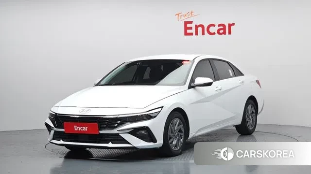Hyundai The New Avante (CN7) 2024 Белый из Кореи
