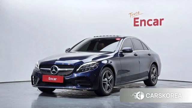 Mercedes-Benz C-Class W205 2019 Синий из Кореи