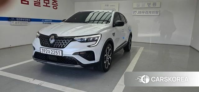 Renault Korea (Samsung) Arcana 2024 Светло-серебряный цвет из Кореи