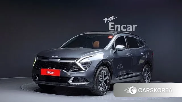 Kia Sportage 5th Generation Hybrid 2021 Серый из Кореи