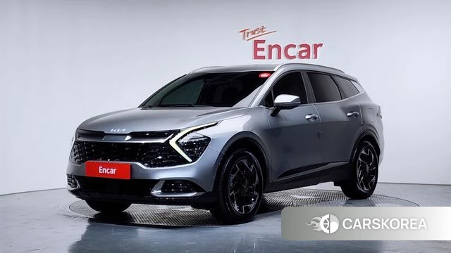 Kia Sportage 5th Generation 2021 Серебристо-серый из Кореи