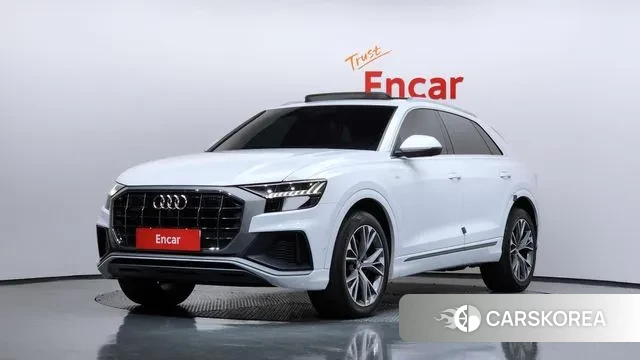 Audi Q8 (4M) 2020 Белый из Кореи