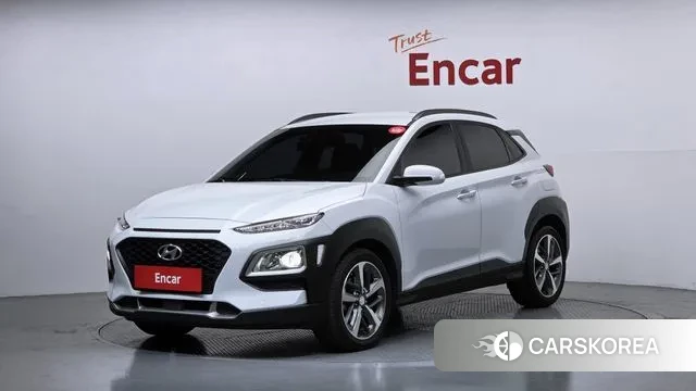 Hyundai Kona 2019 Белый из Кореи