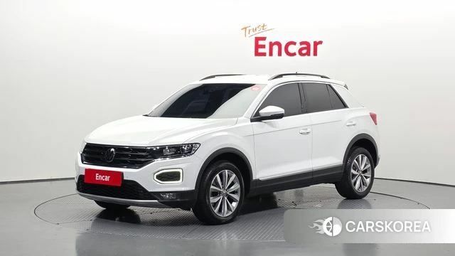 Volkswagen T-Roc 2021 Белый из Кореи