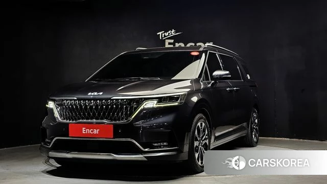 Kia Carnival 4th generation 2022 Серый из Кореи