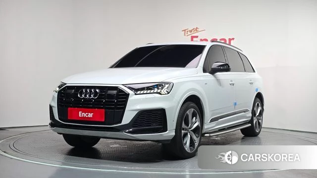 Audi Q7 (4M) 2022 Белый из Кореи