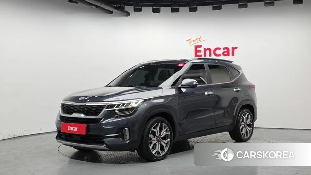 Kia Seltos 2019 Серый из Кореи