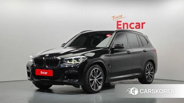 BMW X3 (G01) 2021 Черный из Кореи