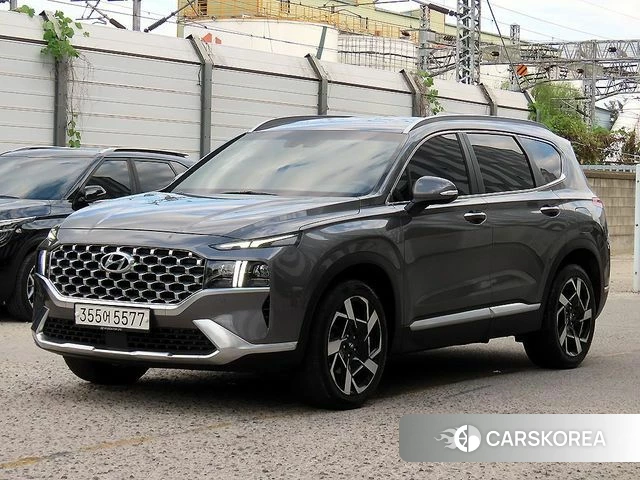 Hyundai The New Santa Fe 2020 Серый из Кореи