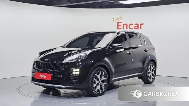 Kia Sportage 4th Generation 2018 Черный из Кореи