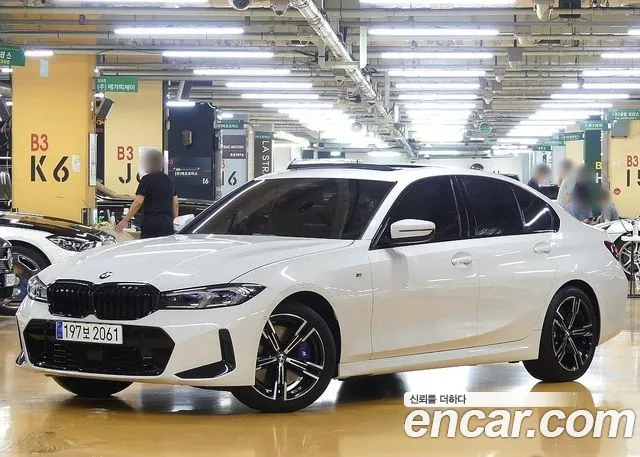 BMW 3 Series (G20) 2023 Белый из Кореи