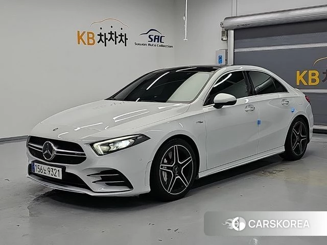 Mercedes-Benz A-Class W177 2021 Белый из Кореи