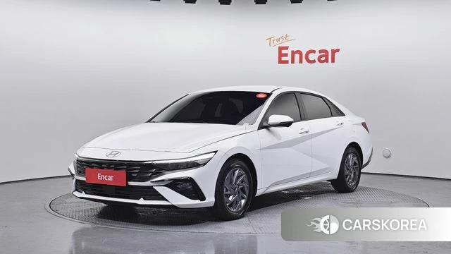 Hyundai The New Avante (CN7) 2025 Белый из Кореи