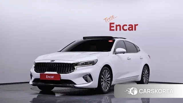 Kia K7 Premier Hybrid 2019 Белый из Кореи
