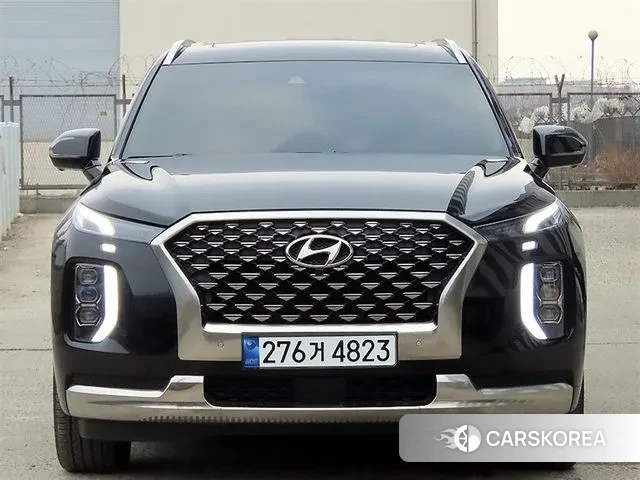 Hyundai Palisade 2021 Черный из Кореи