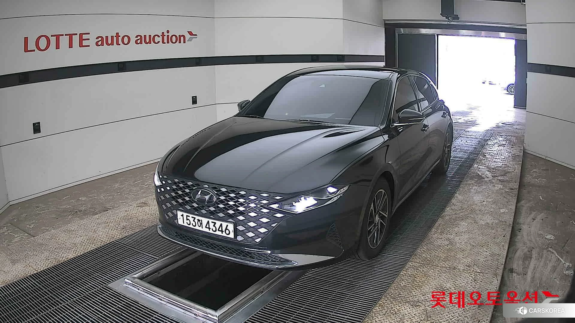 Hyundai Grandeur 2021 Midnight Black из Кореи