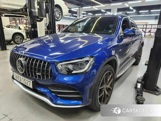 Mercedes-Benz GLC-Class X253 2021 Синий из Кореи