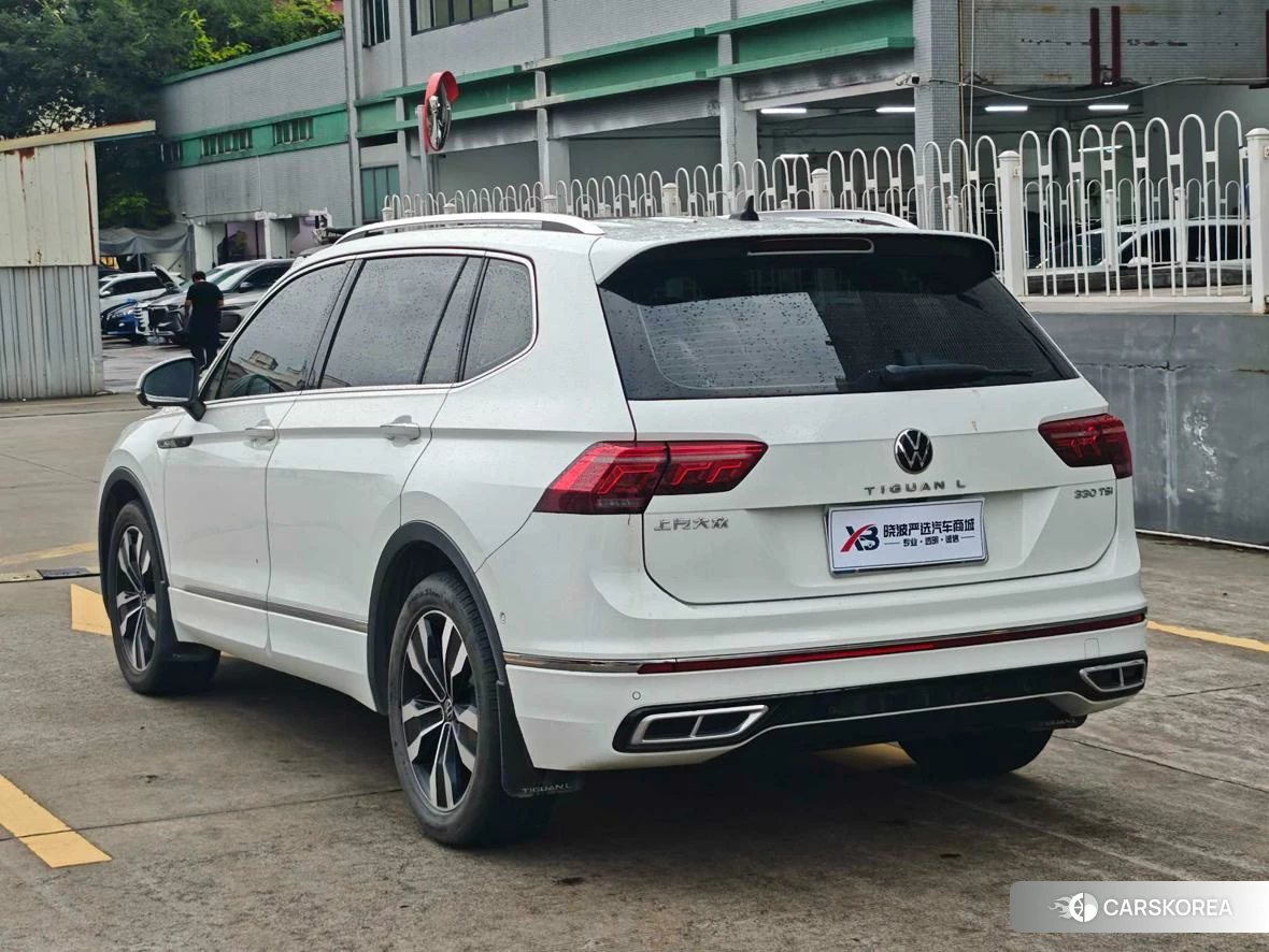 Volkswagen Tiguan L 2023 Белый из Китая