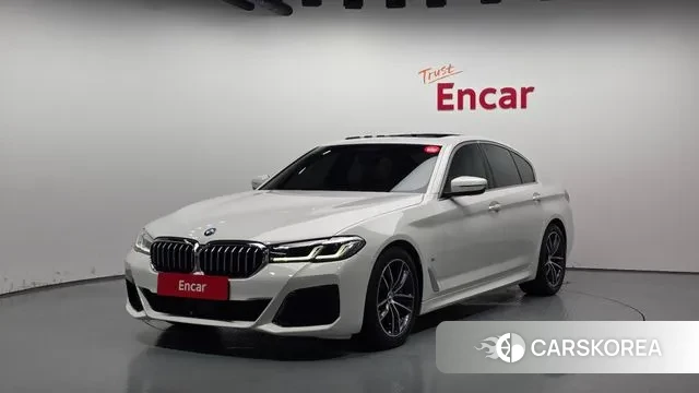 BMW 5 Series (G30) 2021 Белый из Кореи