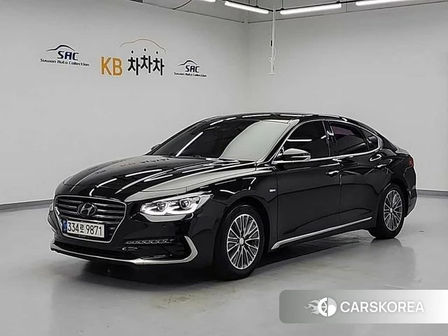 Hyundai Grandeur IG Hybrid 2019 Черный из Кореи