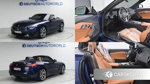BMW Z4 (G29) 2022 Синий из Кореи