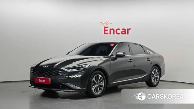 Kia K8 Hybrid 2021 Серый из Кореи