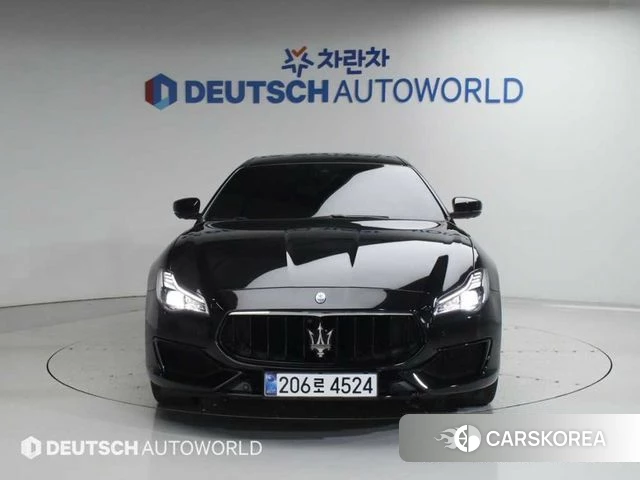 Maserati Quattroporte 2018 Черный из Кореи