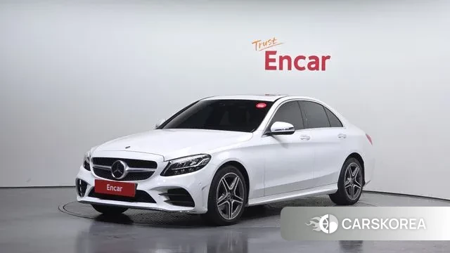 Mercedes-Benz C-Class W205 2020 Белый из Кореи
