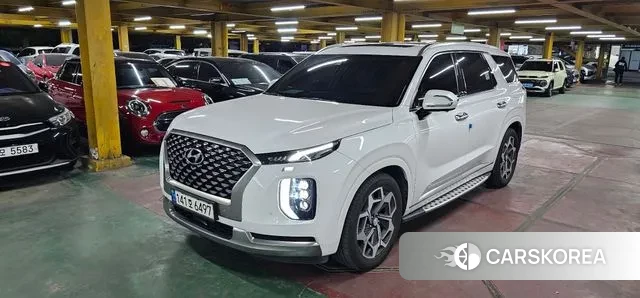 Hyundai Palisade 2021 Жемчужный цвет из Кореи