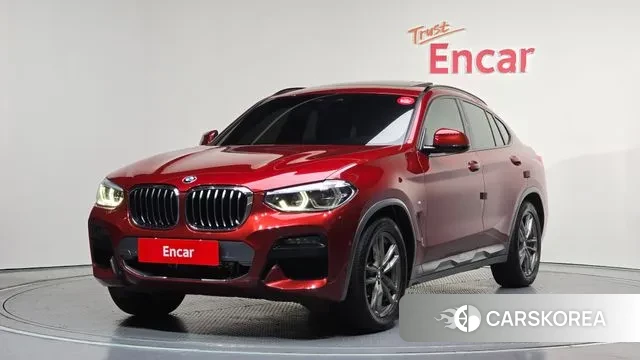 BMW X4 (G02) 2020 Красный из Кореи