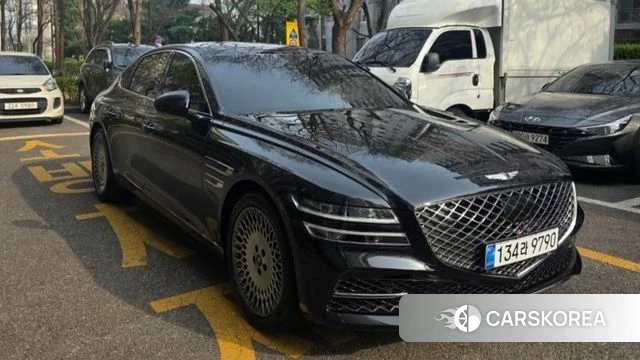 Genesis G80 (RG3) 2023 Черный из Кореи