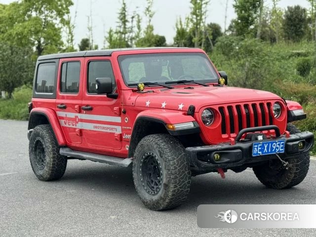Jeep Wrangler 2019 Красный из Китая